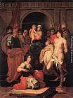 Madonna Enthroned and Ten Saints by Rosso Fiorentino
